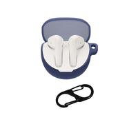 (Style C - Bleu foncé) étui de chargement en silicone avec boucle pour écouteurs OPPO ENCO Air3 TWS