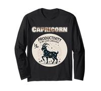 Style Capricorne - La productivité est mon amour Manche Longue