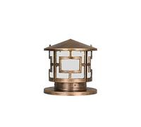 Style Chinois extérieur étanche E27 lampadaire Jardin communauté carré Mur Colonne Lampe Villa Jardin Cour Porte Pilier lumière