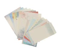 Style Chinois Papier à Lettres avec Enveloppes 10 Ensembles | Surface Lisse pour Écrire, Papier, Style Chic et Élégant, Enveloppes Incluses, Usage Correspondance Plusieurs styles