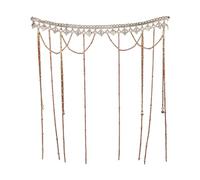 Style chinois - Rideau de visage à franges - Bandeaux de cheveux anciens - Bijoux décoratifs pour danseur de scène - Couverture chinoise