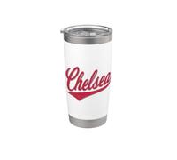 Style classique de Chelsea London Script Gobelet isotherme en acier inoxydable double paroi