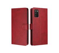 Style Classique Etui Pour FOXDOCK Rabotant Samsung Galaxy A02S Etui Portefeuille Blocage RFID Fermeture Magnétique Antichoc Titulaire De La Carte