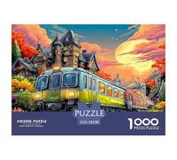 Style Conte de fées Puzzle 1000 Pièces des Puzzles Difficiles Adaptés Aux Adultes Et Aux Enfants, Jeu De Défi Intellectuel 52x38cm/1000pcs