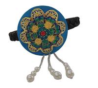 Style coréen Bandeau de perles de fleurs Confortable et élégant Accessoire de tête Hanbok pour festivals et célébrations