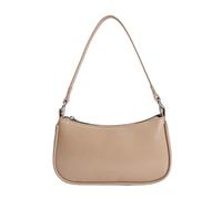 Style coréen Sac à bandoulière rétro léger en polyuréthane pour les aisselles, sac à main à bandoulière tendance pour tous les jours, sac essentiel pour les trajets urbains, kaki, without pendant