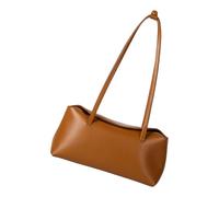 Style coréen Sac à bandoulière rétro léger PU Sac à main tendance pour tenue quotidienne Sac à main essentiel en cuir PU, marron