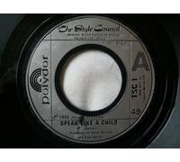 STYLE COUNCIL Speak Like a Child UK 7" 45