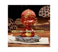 (Style D) figurine noire du mythe Wukong, modèle de poupée, accessoires de décoration de voiture, cadeaux