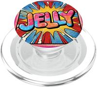 Style de Bande dessinée Jelly PopSockets PopGrip pour MagSafe