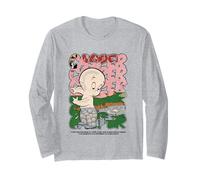 Style de Bande dessinée rétro Classique de Casper Movie Manche Longue