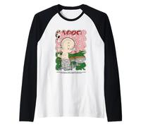 Style de Bande dessinée rétro Classique de Casper Movie Manche Raglan