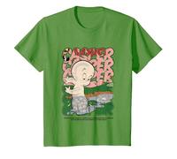 Style de Bande dessinée rétro Classique de Casper Movie T-Shirt, Enfant, Herbe, 4 Ans