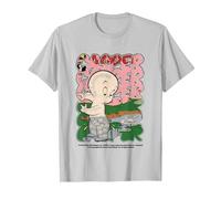 Style de Bande dessinée rétro Classique de Casper Movie T-Shirt, Homme, Argent, L