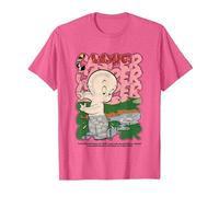 Style de Bande dessinée rétro Classique de Casper Movie T-Shirt, Homme, Rose Chiné, 3XL