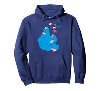 Style de Biscuits rétro Hungry Pose de Sesame Street Cookie Monster Sweat à Capuche