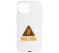 Style de Blockchain de Conception de Crypto Industrielle Bitcoin haussier Coque pour iPhone 15 Plus