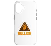 Style de Blockchain de Conception de Crypto Industrielle Bitcoin haussier Coque pour iPhone 16