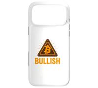 Style de Blockchain de Conception de Crypto Industrielle Bitcoin haussier Coque pour iPhone 17 Pro Max