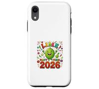 Style de célébration de la fête Lime Party Vibes 2026 Coque pour iPhone XR
