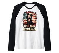 Style de Danse Live, Laugh, Promenade Square Manche Raglan