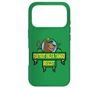 Style de Dessin animé du Parc National Resist Bear Foxtrot Delta Tango Coque pour iPhone 17 Pro