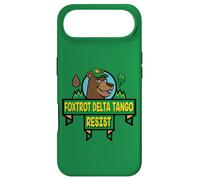 Style de Dessin animé du Parc National Resist Bear Foxtrot Delta Tango Coque pour iPhone Air