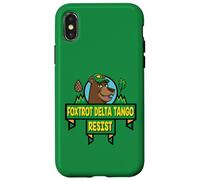 Style de Dessin animé du Parc National Resist Bear Foxtrot Delta Tango Coque pour iPhone X/XS