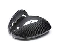 Coque Rétroviseur Style De Fiber De Carbone De Voiture pour Alfa Romeo pour Stelvio 2017 2018 2019 2020 Couvercle De Rétroviseur Latéral Boîtier De Coque ABS 2 Pièces Rétroviseur Coque Shell