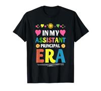 Style de Leadership Scolaire coloré de l'ère du Directeur Adjoint T-Shirt
