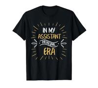 Style de Leadership Scolaire coloré de l'ère du Directeur Adjoint T-Shirt Graphique avec Valeur