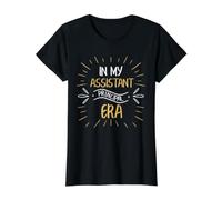 Style de Leadership Scolaire coloré de l'ère du Directeur Adjoint T-Shirt Graphique avec Valeur