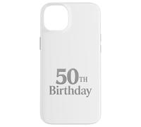 Style de Lettrage Cinquante Ans raffiné Coque pour iPhone 14 Plus