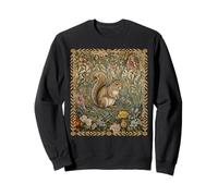 Style de Livre de Contes Woodland Squirrel Cottagecore Sweatshirt
