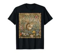 Style de Livre de Contes Woodland Squirrel Cottagecore T-Shirt