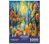 Style de Peinture à l'huile Puzzle Décoration De La Maison 1000 Piece Café et Cannelle Jigsaw Puzzle Jeu De Famille Divertissement Créatif Aux Adultes Et Enfants 70x50cm/1000pcs