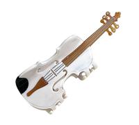 Style de serrage de cheveux avec conception de violon - fourchette durable et non glissante pour les filles: parfait pour sécuriser les nattes et collecté; Idéal pour les fêtes, les jours de plage