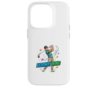 Style de Swing Dynamique pour Joueur de Golf Fairway Master Coque pour iPhone 14 Pro