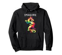 Style de tatouage Imagine Fantasy Dragon Sweat à Capuche