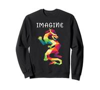 Style de tatouage Imagine Fantasy Dragon Sweatshirt