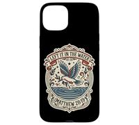 Style de Tatouage laissé dans l'eau Matthew 28:19 Coque pour iPhone 15 Plus