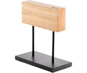 Style de Vie Bloc à couteaux - Magnétique - Bois de chêne