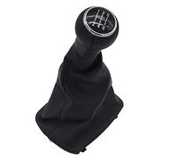 Style de voiture 5/6 vitesses Pommeau de levier de vitesse Stick Gaiter Boot Cover Case Convient pour A&UDI A6 C5 A4 B5 A8 D2 1997 1998 1999 2000 2001 (taille : 5 vitesses) (5 vitesses)