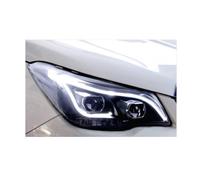 Style de voiture Compatible Pour les nouveaux phares Forester 2013-2016 Compatible Pour les lentilles Forester DRL à double faisceau H7 Xénon Accessoires de voiture(4300K Yellow,35W)