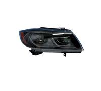 Style de voiture Compatible Pour phare BMW E90 318i 320i 325i BMW E90 lampe frontale Angel Eyes Bi Xenon Light lampe halogène feu avant(6000K)
