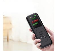 - Style détecteur de rayonnement nucléaire pour compteur - Mesure bêta, gamma et rayons X (0,08-50 MSV/h), affichage, alarme son/lumière, recharge (blanc)