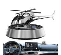 Style d'hélicoptère de parfum de voiture : support de parfum de ventilation d'aromathérapie avec contrôle solaire rotatif, avion décoratif créatif pour une utilisation en intérieur | Accessoire