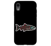 Style du Pacifique Nord-Ouest : Cycle de Vie du Saumon sacré, Esprit de rivière Coque pour iPhone XR