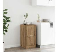 Style Élégance Chic - Buffet bahut - Armoire d'apothicaire - chêne artisanal - Bois d'ingénierie &FR55866