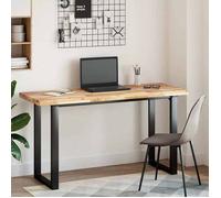 Style Élégance Chic - Dessus de bureau non traité 120x50x4 cm bois d'acacia massif &952950